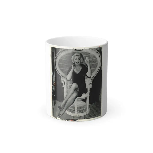 Barbara Nichols #271 (Vintage Female Icon) Color Changing Mug 11oz 11oz - Go Mug Yourself