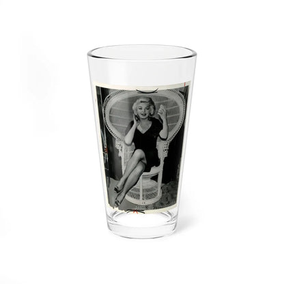 Barbara Nichols #271 (Vintage Female Icon) Pint Glass 16oz-16oz-Go Mug Yourself