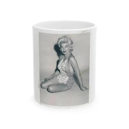 Barbara Nichols #280 (Vintage Female Icon) White Coffee Mug 11oz - Go Mug Yourself