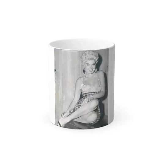 Barbara Nichols #283 (Vintage Female Icon) Color Changing Mug 11oz 11oz - Go Mug Yourself