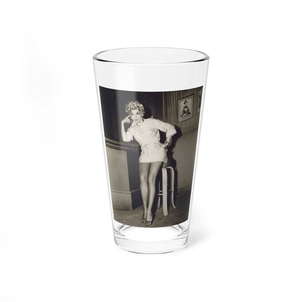 Barbara Nichols #287 (Vintage Female Icon) Pint Glass 16oz-16oz-Go Mug Yourself