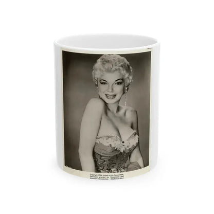 Barbara Nichols #292 (Vintage Female Icon) White Coffee Mug 11oz - Go Mug Yourself