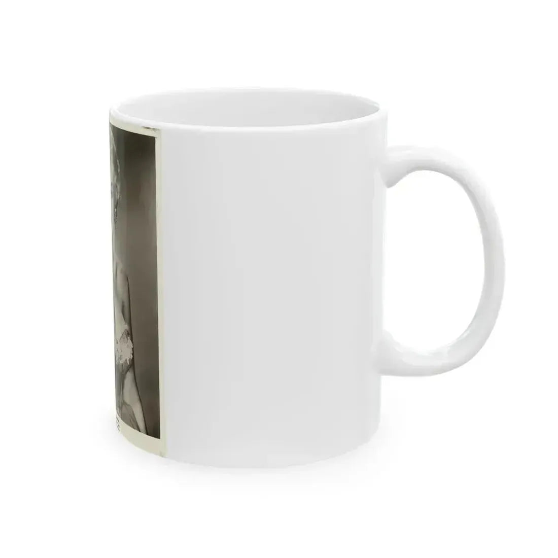 Barbara Nichols #292 (Vintage Female Icon) White Coffee Mug - Go Mug Yourself