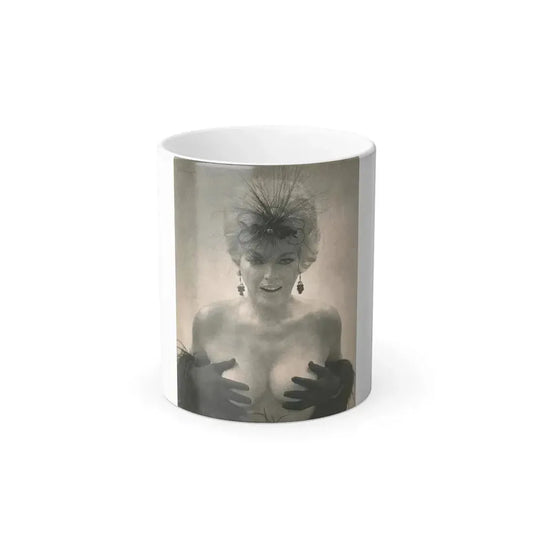 Barbara Nichols #296 (Vintage Female Icon) Color Changing Mug 11oz 11oz - Go Mug Yourself