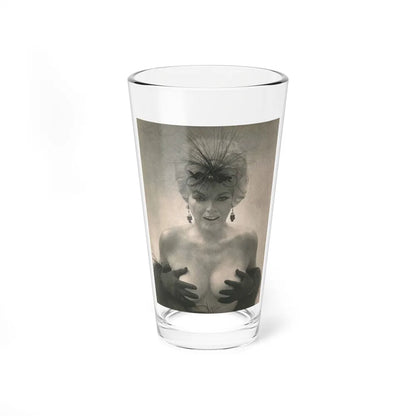 Barbara Nichols #296 (Vintage Female Icon) Pint Glass 16oz-16oz-Go Mug Yourself