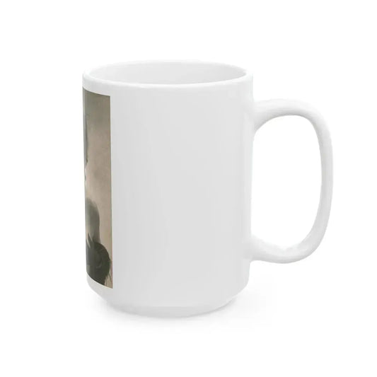 Barbara Nichols #296 (Vintage Female Icon) White Coffee Mug - Go Mug Yourself