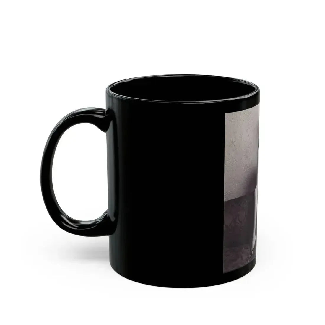 Barbara Nichols #297 (Vintage Female Icon) Black Coffee Mug - Go Mug Yourself