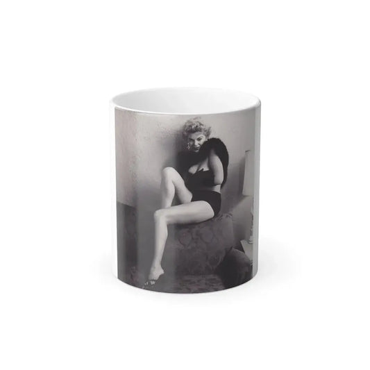 Barbara Nichols #297 (Vintage Female Icon) Color Changing Mug 11oz 11oz - Go Mug Yourself