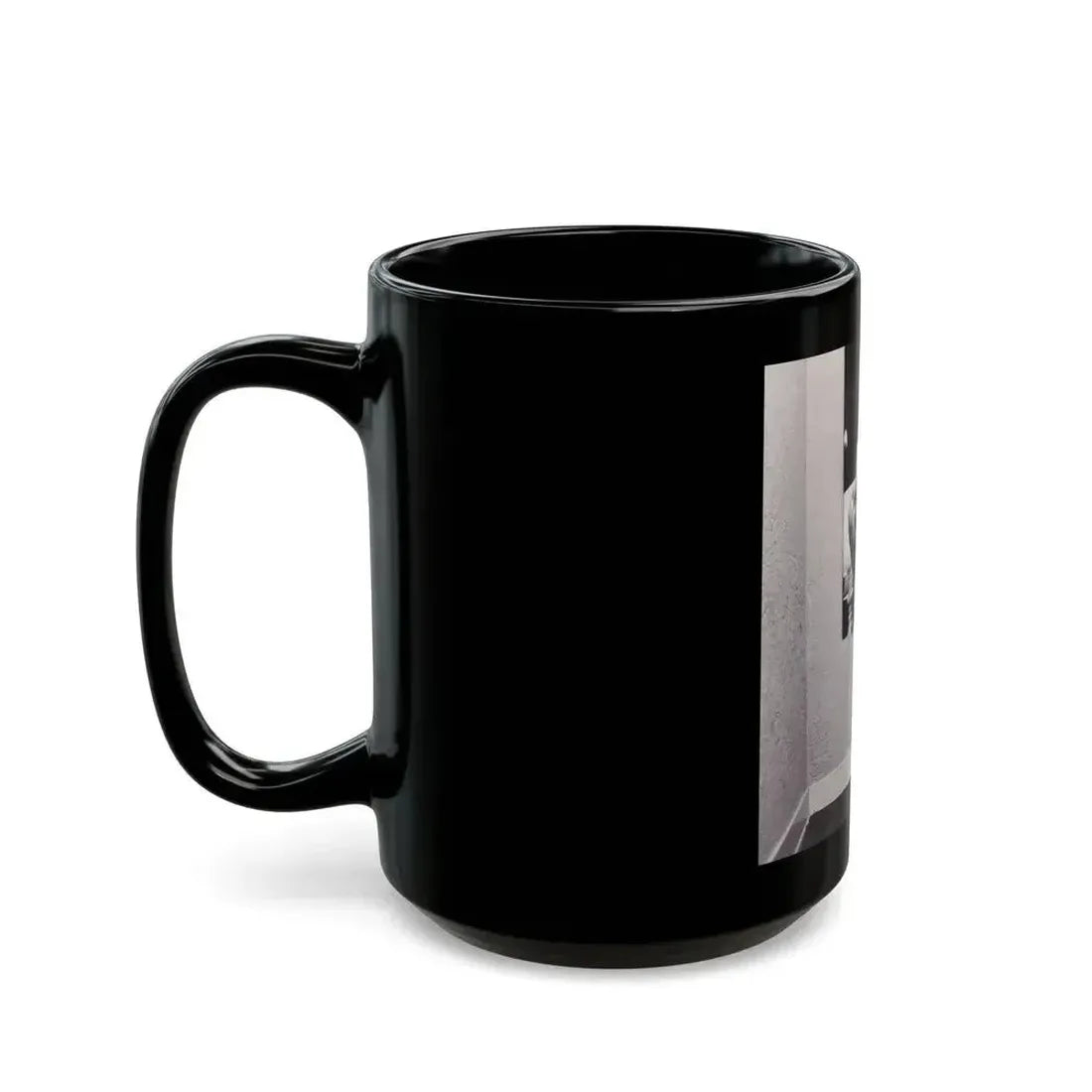 Barbara Nichols #298 (Vintage Female Icon) Black Coffee Mug - Go Mug Yourself