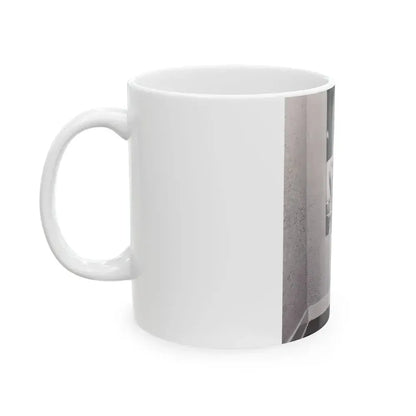 Barbara Nichols #298 (Vintage Female Icon) White Coffee Mug - Go Mug Yourself