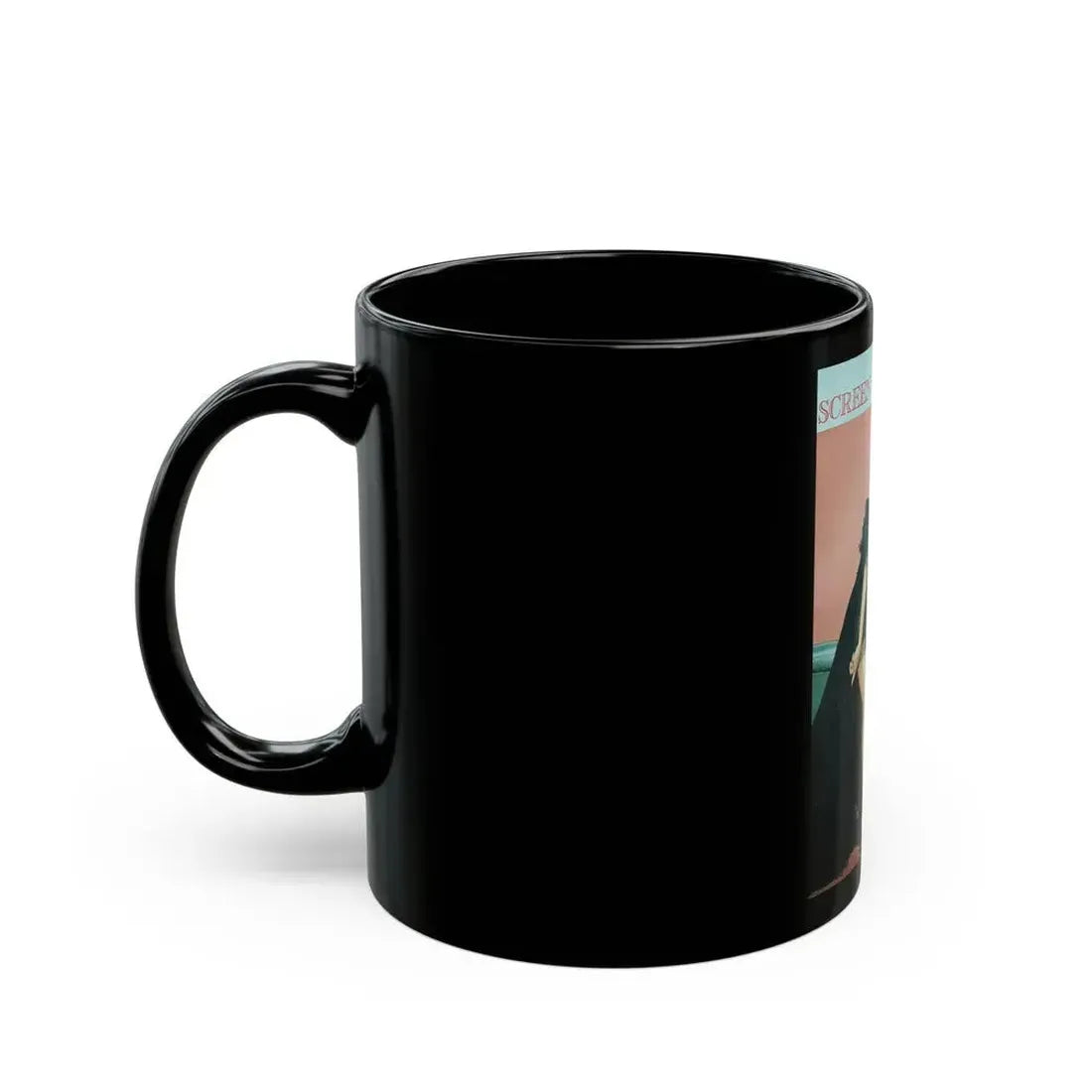 Barbara Nichols #301 - Mag. Cover (Vintage Female Icon) Black Coffee Mug - Go Mug Yourself