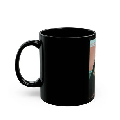 Barbara Nichols #301 - Mag. Cover (Vintage Female Icon) Black Coffee Mug - Go Mug Yourself