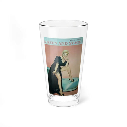 Barbara Nichols #301 - Mag. Cover (Vintage Female Icon) Pint Glass 16oz 16oz - Go Mug Yourself