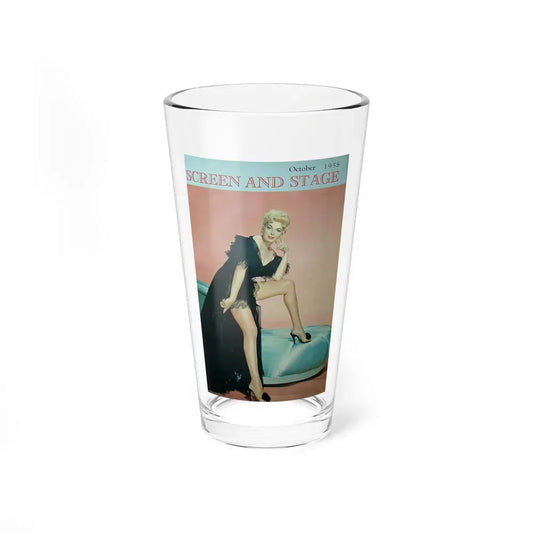 Barbara Nichols #301 - Mag. Cover (Vintage Female Icon) Pint Glass 16oz 16oz - Go Mug Yourself