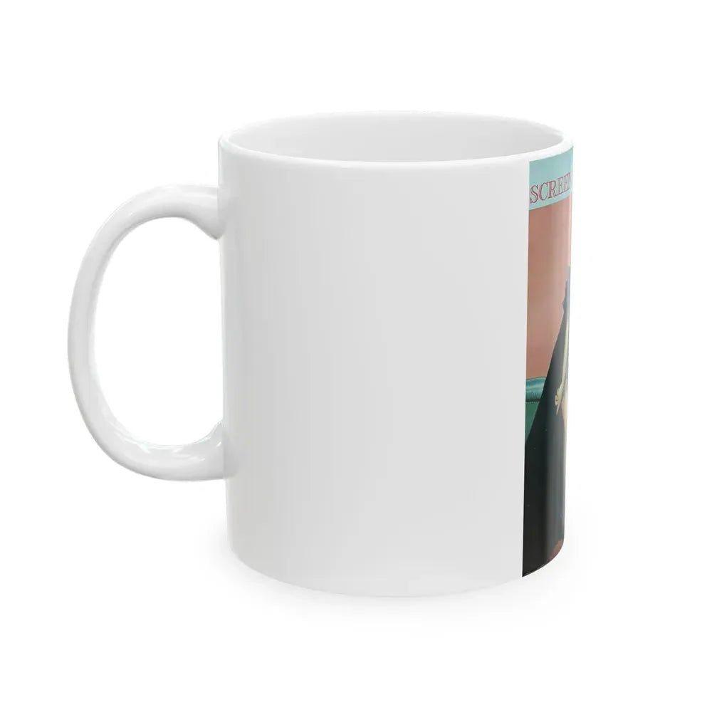 Barbara Nichols #301 - Mag. Cover (Vintage Female Icon) White Coffee Mug - Go Mug Yourself