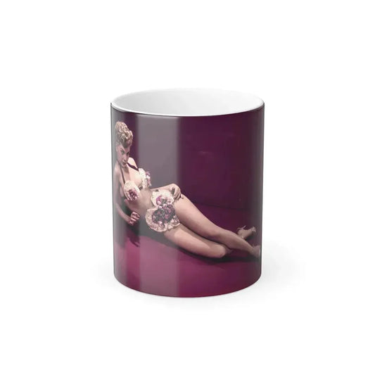 Barbara Nichols #302 (Vintage Female Icon) Color Changing Mug 11oz 11oz - Go Mug Yourself