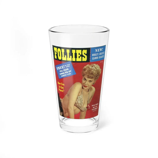 Barbara Nichols #306 - Mag. Cover (Vintage Female Icon) Pint Glass 16oz 16oz - Go Mug Yourself