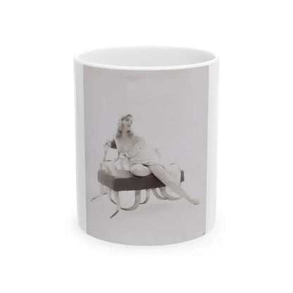 Barbara Nichols #308 (Vintage Female Icon) White Coffee Mug 11oz - Go Mug Yourself