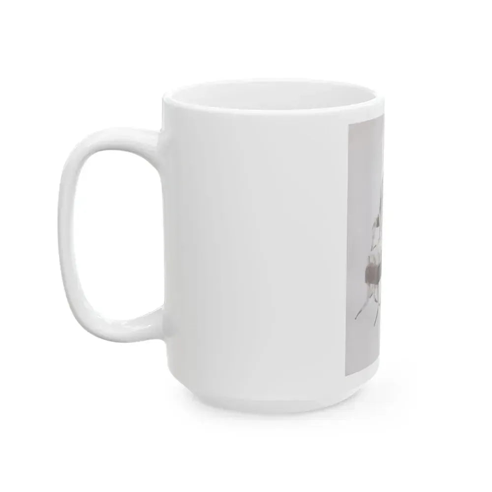Barbara Nichols #308 (Vintage Female Icon) White Coffee Mug - Go Mug Yourself