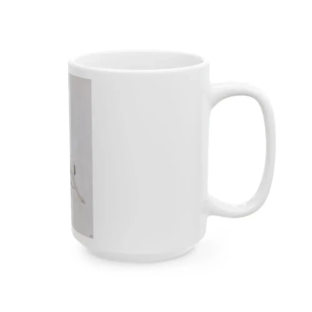 Barbara Nichols #308 (Vintage Female Icon) White Coffee Mug - Go Mug Yourself