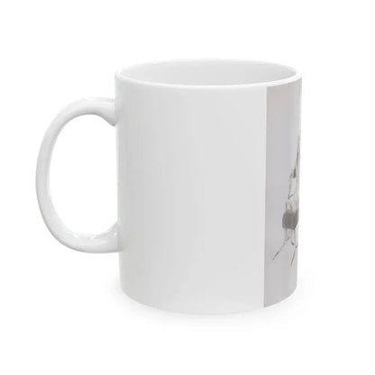 Barbara Nichols #308 (Vintage Female Icon) White Coffee Mug - Go Mug Yourself