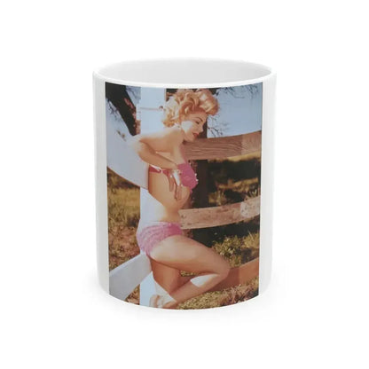 Barbara Nichols #32 (Vintage Female Icon) White Coffee Mug 11oz - Go Mug Yourself