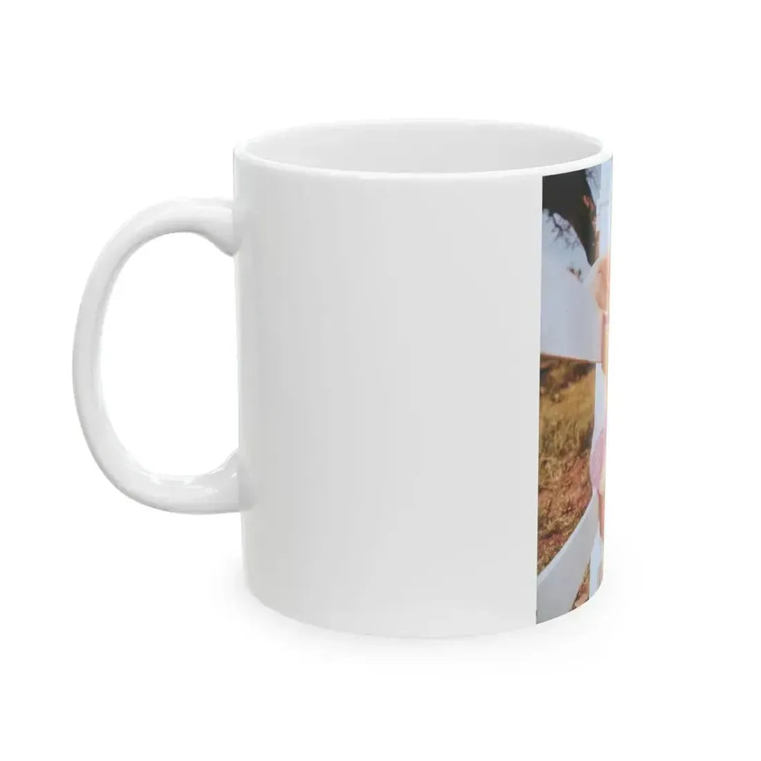 Barbara Nichols #32 (Vintage Female Icon) White Coffee Mug - Go Mug Yourself