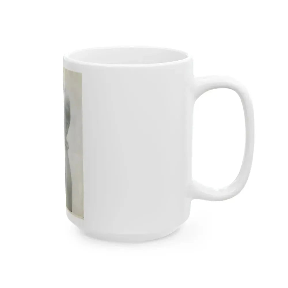 Barbara Nichols #320 (Vintage Female Icon) White Coffee Mug - Go Mug Yourself