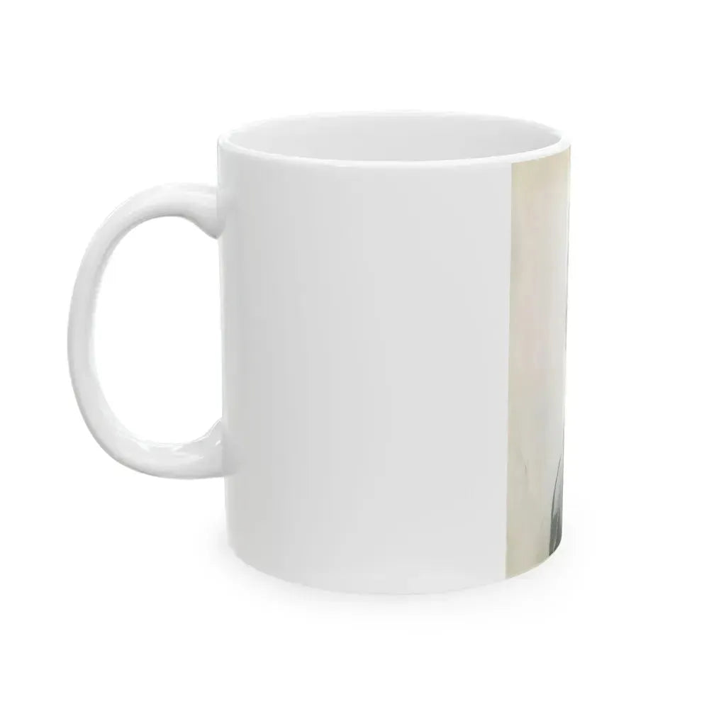Barbara Nichols #320 (Vintage Female Icon) White Coffee Mug - Go Mug Yourself
