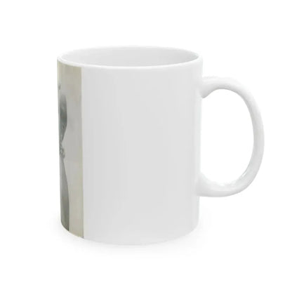 Barbara Nichols #320 (Vintage Female Icon) White Coffee Mug - Go Mug Yourself