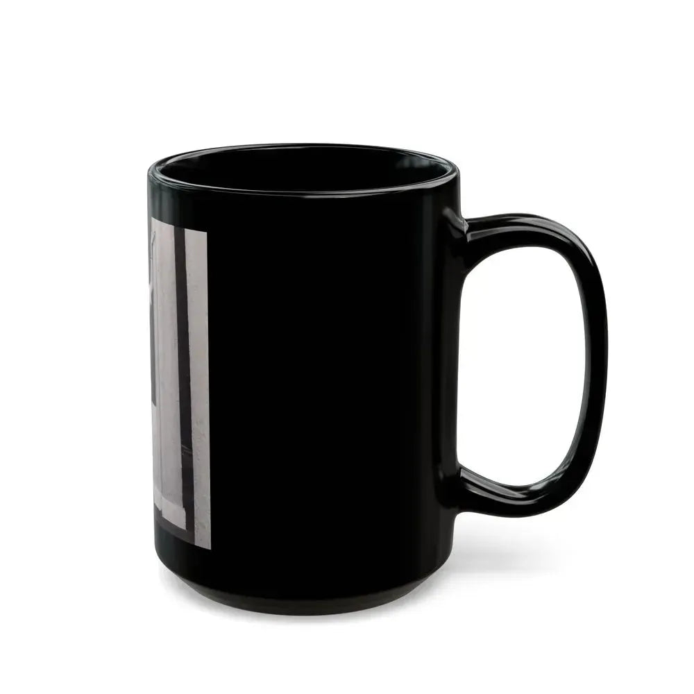 Barbara Nichols #321 (Vintage Female Icon) Black Coffee Mug - Go Mug Yourself