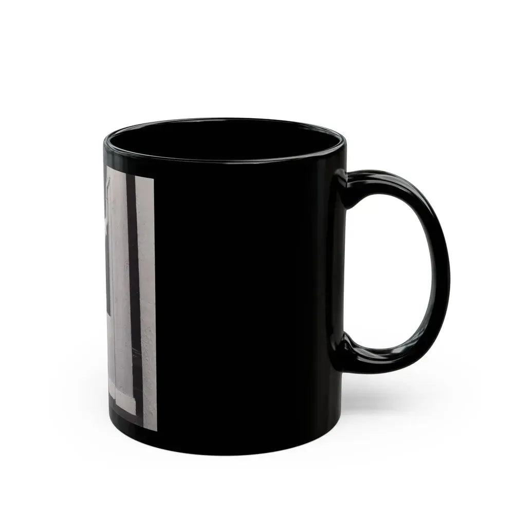 Barbara Nichols #321 (Vintage Female Icon) Black Coffee Mug - Go Mug Yourself