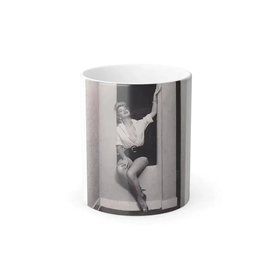 Barbara Nichols #321 (Vintage Female Icon) Color Changing Mug 11oz 11oz - Go Mug Yourself