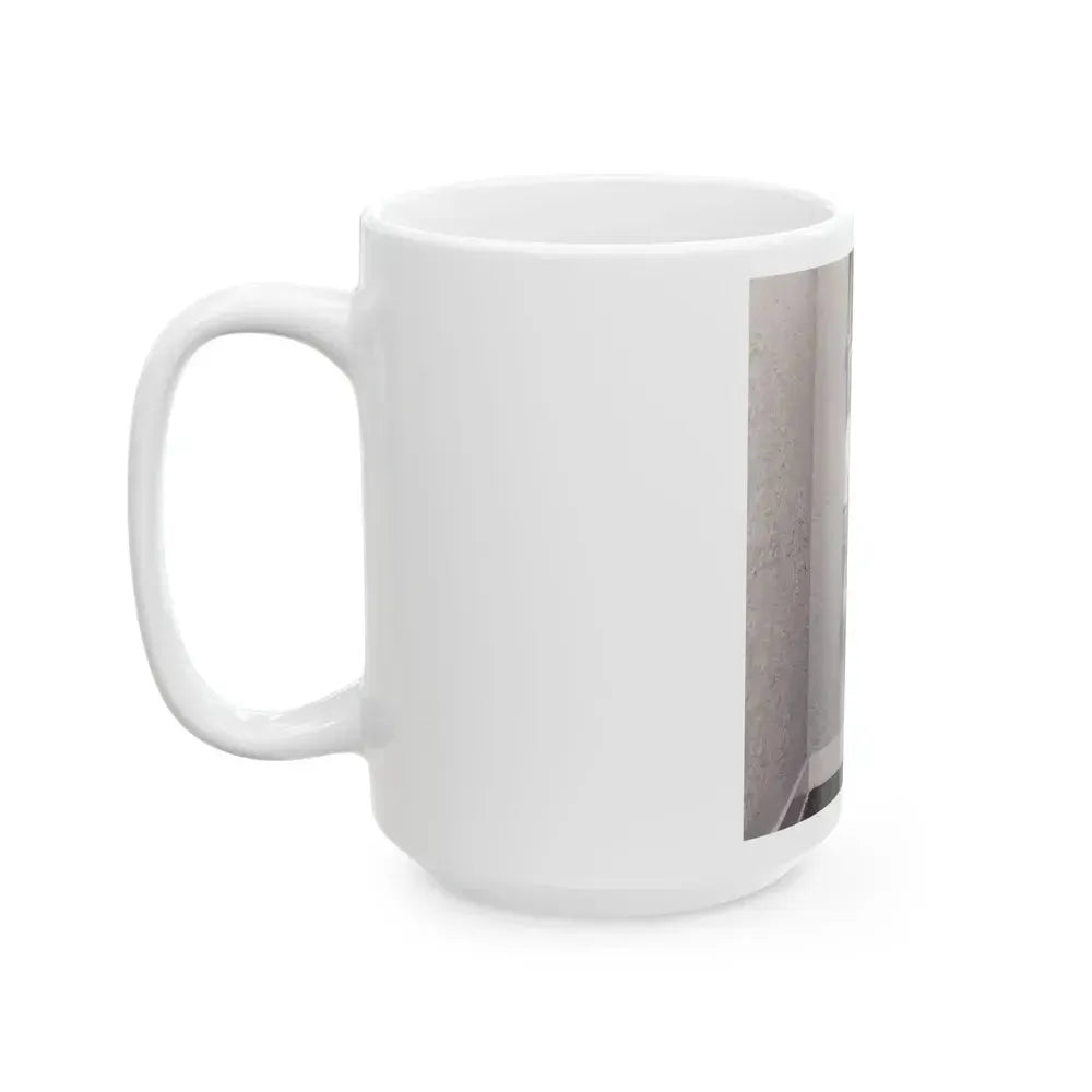 Barbara Nichols #321 (Vintage Female Icon) White Coffee Mug - Go Mug Yourself