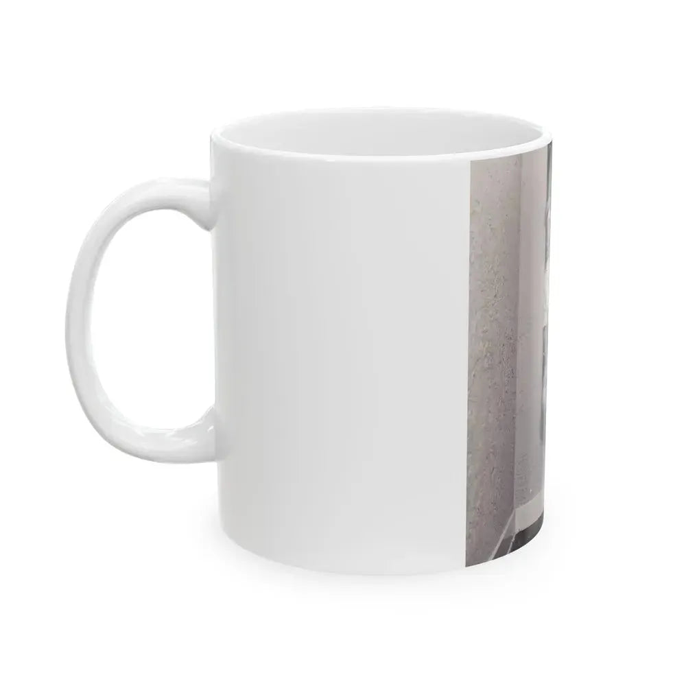 Barbara Nichols #321 (Vintage Female Icon) White Coffee Mug - Go Mug Yourself