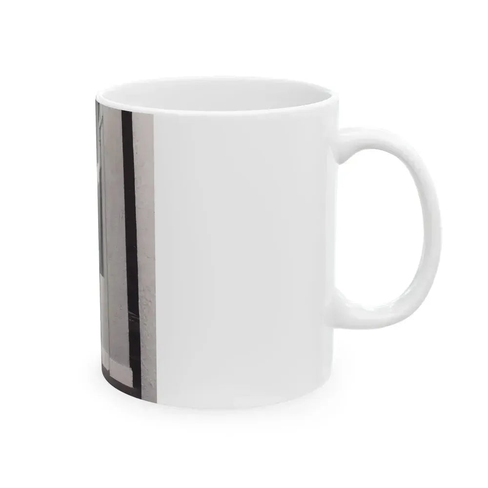 Barbara Nichols #321 (Vintage Female Icon) White Coffee Mug - Go Mug Yourself