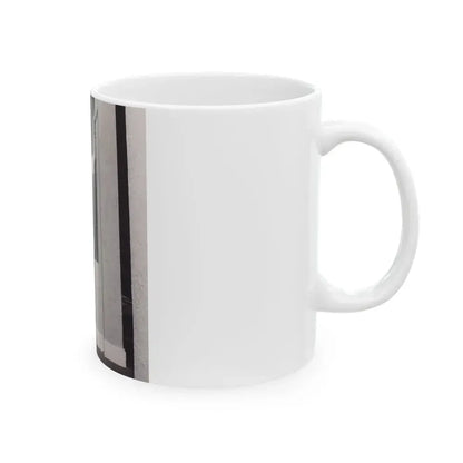 Barbara Nichols #321 (Vintage Female Icon) White Coffee Mug - Go Mug Yourself