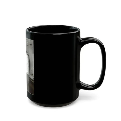 Barbara Nichols #322 (Vintage Female Icon) Black Coffee Mug - Go Mug Yourself