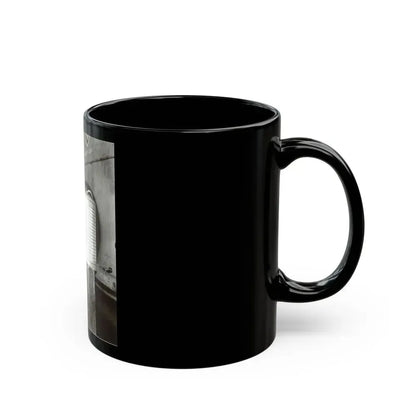 Barbara Nichols #322 (Vintage Female Icon) Black Coffee Mug - Go Mug Yourself
