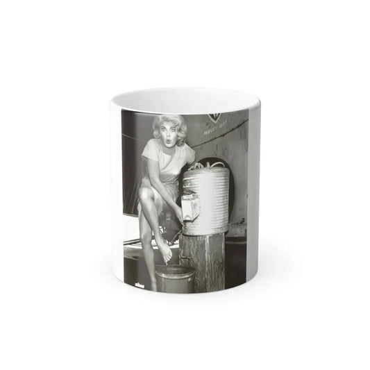 Barbara Nichols #322 (Vintage Female Icon) Color Changing Mug 11oz 11oz - Go Mug Yourself