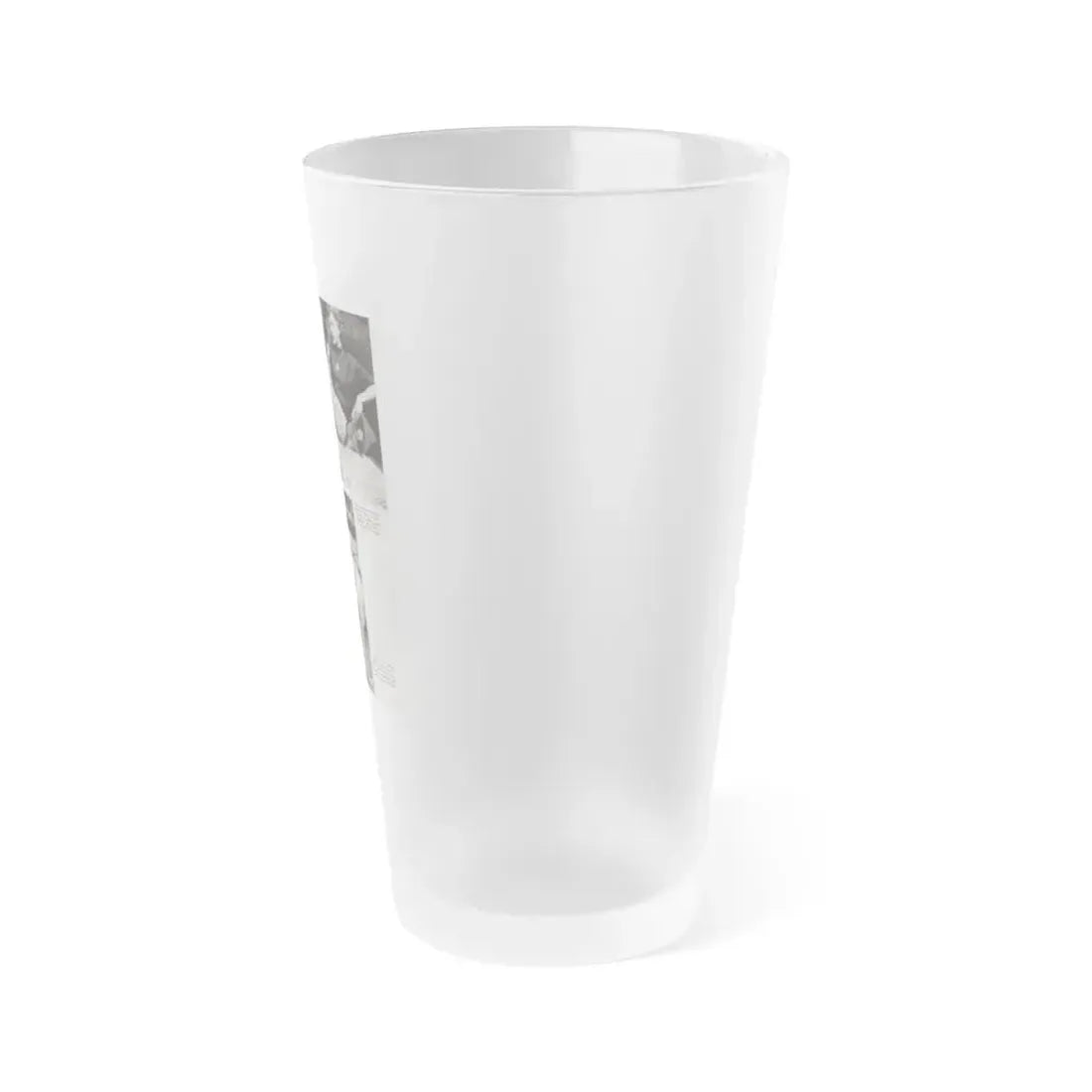 Barbara Nichols #328 - Page 6 of 7 with, 2 B&W Photos from American Beauties Mag. Fall '53 (Vintage Female Icon) Frosted Pint Glass 16oz - Go Mug Yourself