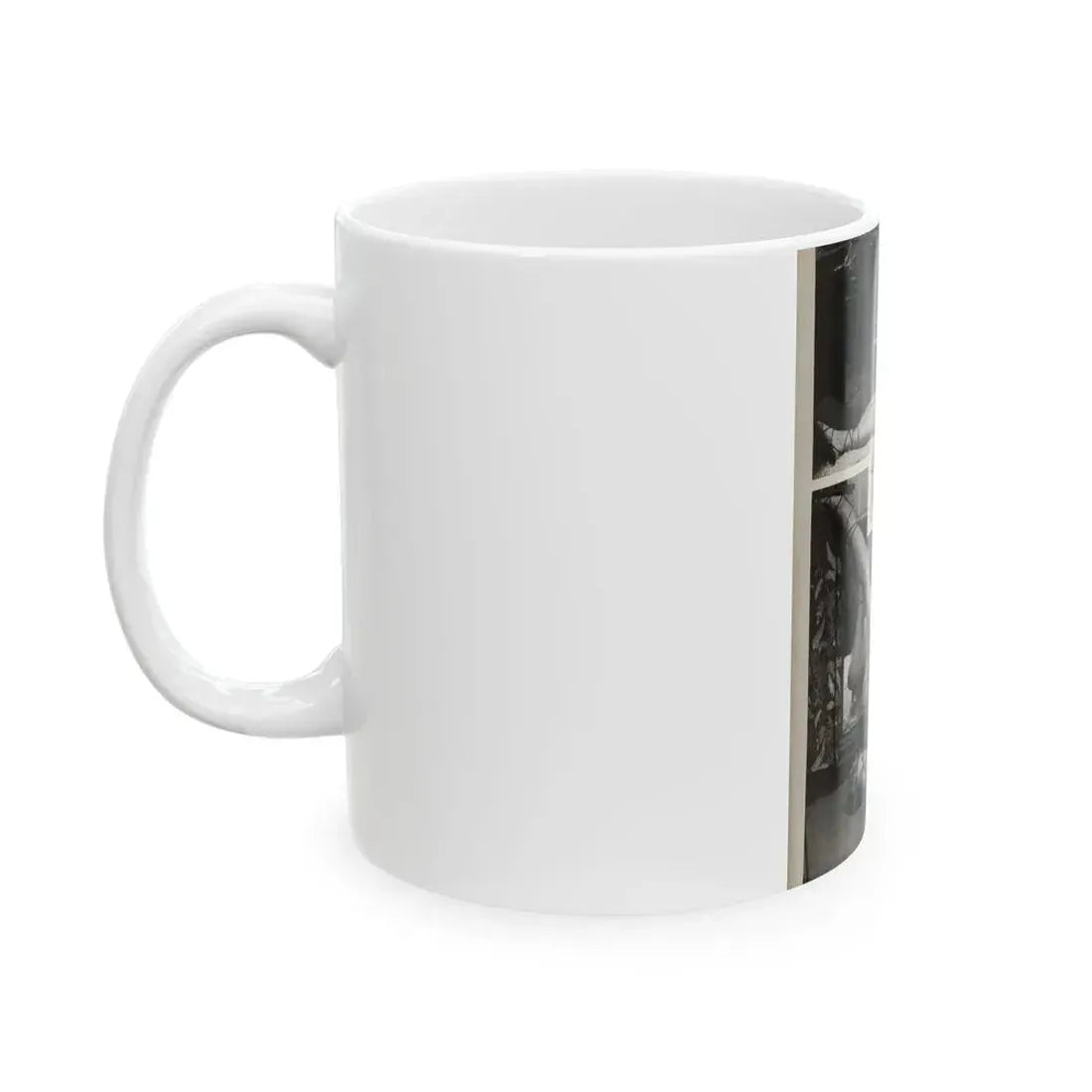 Barbara Nichols #328 - Page 6 of 7 with, 2 B&W Photos from American Beauties Mag. Fall '53 (Vintage Female Icon) White Coffee Mug - Go Mug Yourself