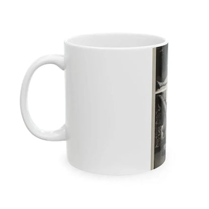 Barbara Nichols #328 - Page 6 of 7 with, 2 B&W Photos from American Beauties Mag. Fall '53 (Vintage Female Icon) White Coffee Mug - Go Mug Yourself