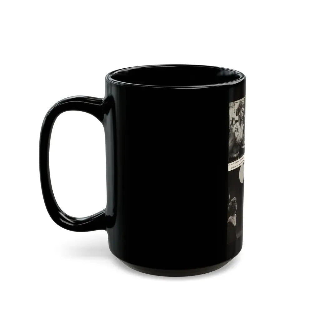 Barbara Nichols #329 - Page 7 of 7 with, 3 B&W Photos from American Beauties Mag. Fall '53 (Vintage Female Icon) Black Coffee Mug - Go Mug Yourself