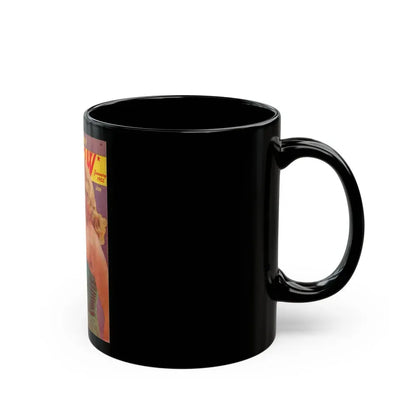 Barbara Nichols #330 - Mag. Cover (Vintage Female Icon) Black Coffee Mug - Go Mug Yourself