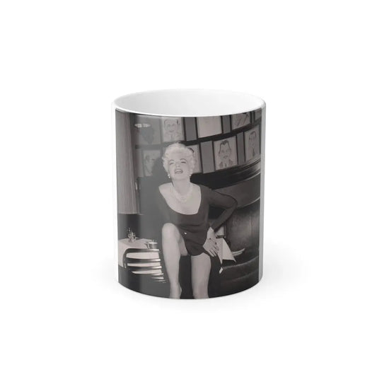 Barbara Nichols #345 (Vintage Female Icon) Color Changing Mug 11oz 11oz - Go Mug Yourself