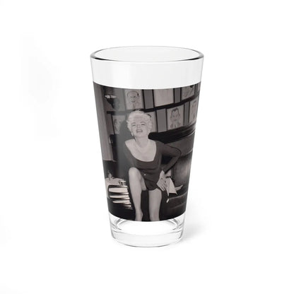 Barbara Nichols #345 (Vintage Female Icon) Pint Glass 16oz-16oz-Go Mug Yourself