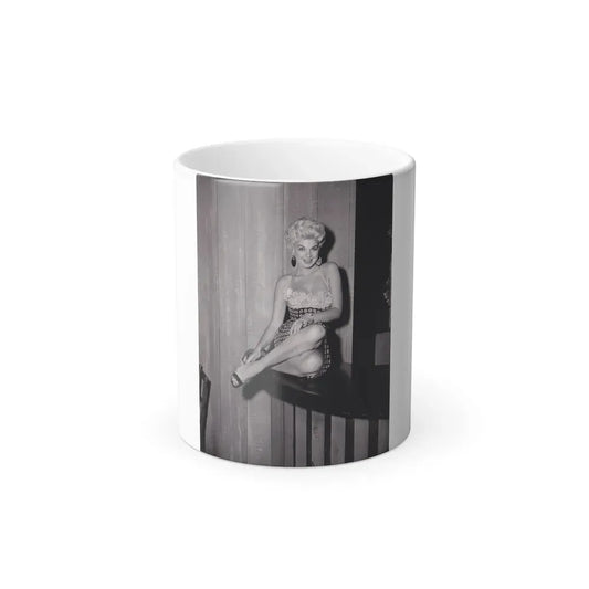 Barbara Nichols #346 (Vintage Female Icon) Color Changing Mug 11oz 11oz - Go Mug Yourself