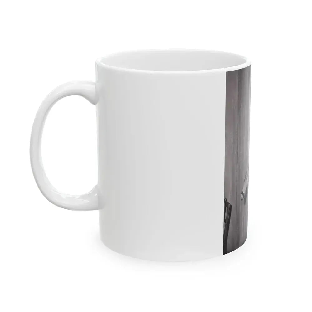 Barbara Nichols #346 (Vintage Female Icon) White Coffee Mug - Go Mug Yourself