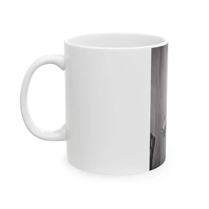 Barbara Nichols #346 (Vintage Female Icon) White Coffee Mug - Go Mug Yourself